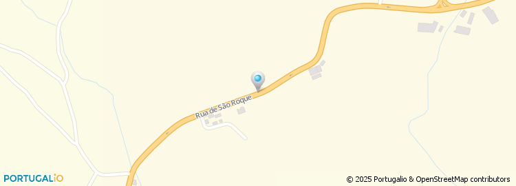 Mapa de Rua de São Roque