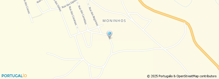 Mapa de Rua do Bairro Novo