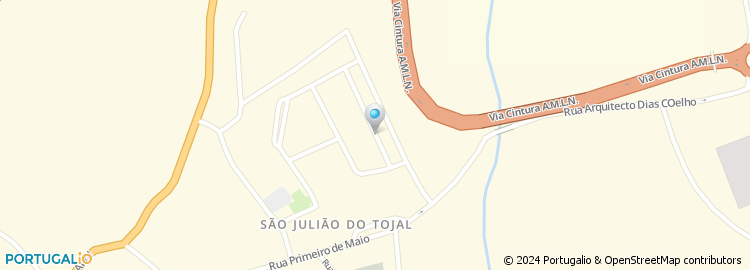 Mapa de Rua do Cardal