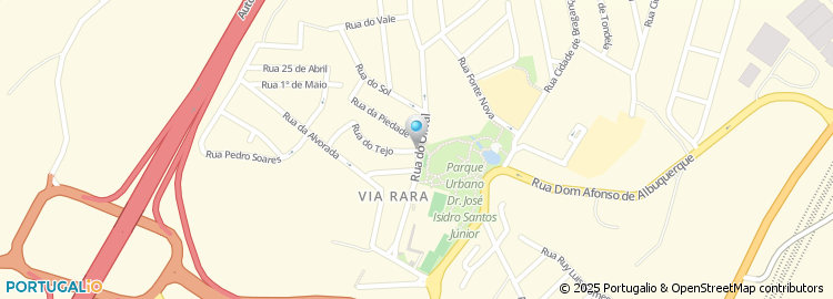 Mapa de Rua do Olival