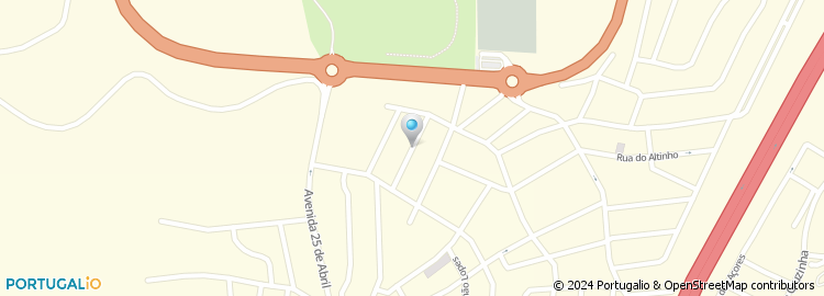 Mapa de Rua do Rio Vouga