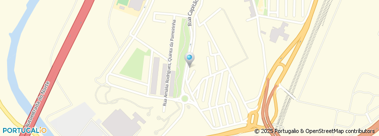 Mapa de Rua dos Plátanos