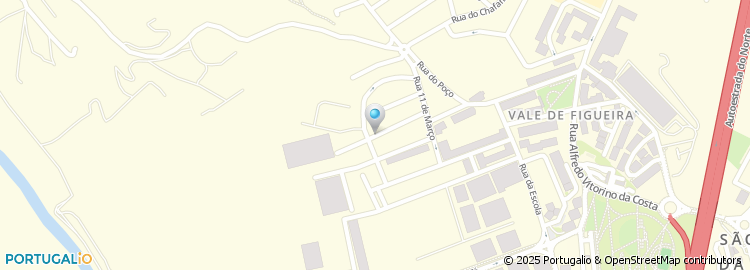 Mapa de Rua Gago Coutinho
