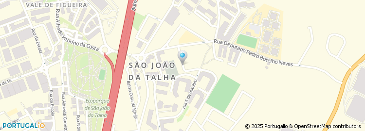 Mapa de Rua João de Deus