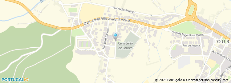 Mapa de Rua José Marques Raso