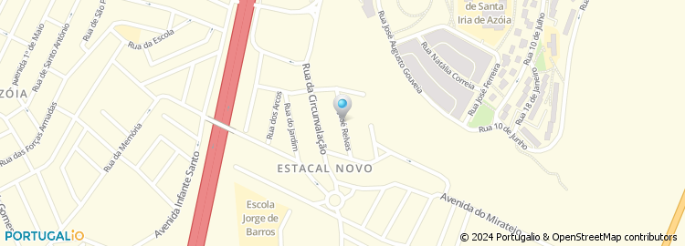Mapa de Rua José Relvas