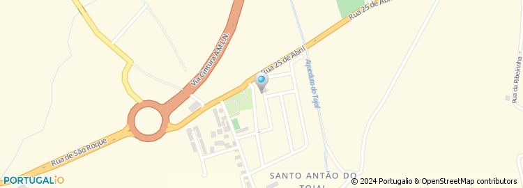 Mapa de Rua Liberato José Pereira