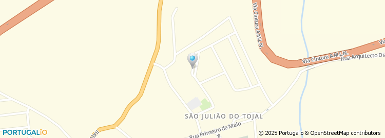 Mapa de Rua Pêro de Alenquer