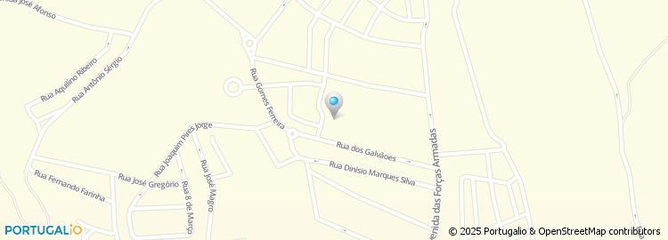 Mapa de Rua Ruy Luís Gomes