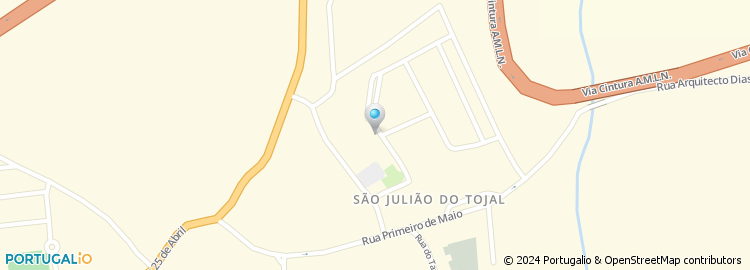 Mapa de Rua Sofia de Mello Breyner