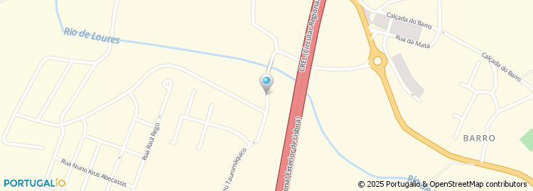 Mapa de Rua Francisco José Simões