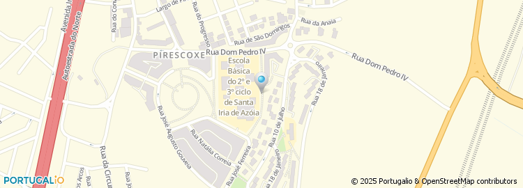 Mapa de Travessa da Escola