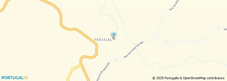Mapa de Travessa da Fonte