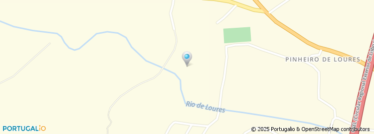 Mapa de Travessa dos Depósitos das Águas