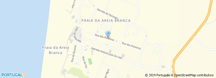 Mapa de Rua das Caravelas