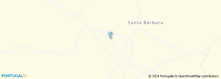 Mapa de Rua de Santa Barbara