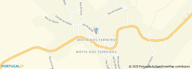 Mapa de Rua do Adro