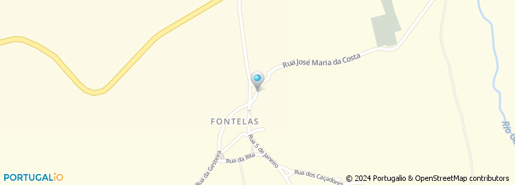 Mapa de Rua Luís das Hortas
