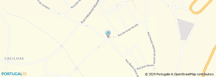 Mapa de Rua Doutor João de Neto Arnaut