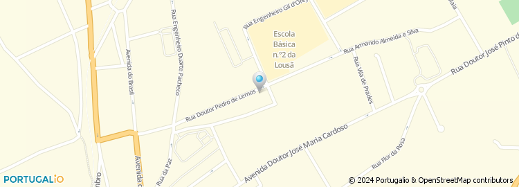 Mapa de Rua Doutor Pedro Lemos