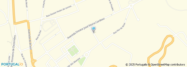 Mapa de Rua João Mateus Poiares