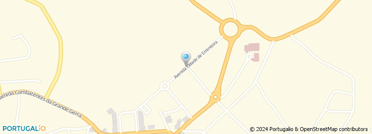 Mapa de Avenida Cidade de Errenteria