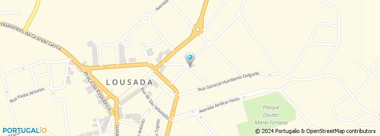 Mapa de Rua Doutor Afonso Quintela