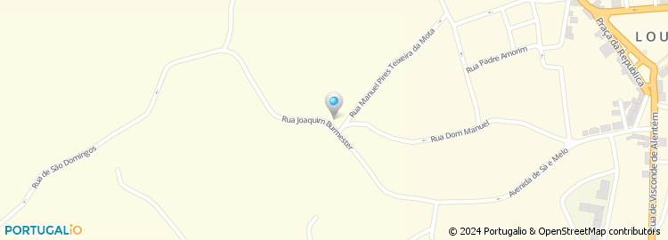 Mapa de Rua Joaquim Burmester