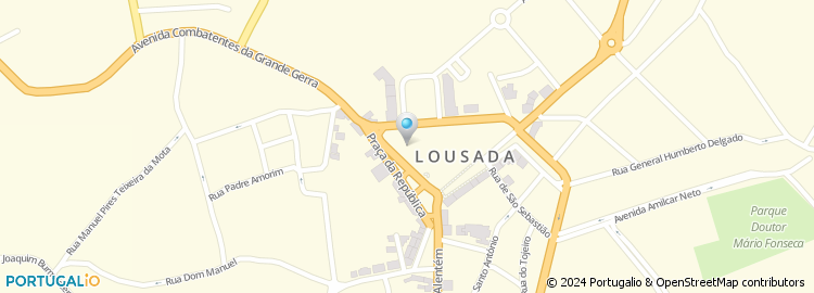 Mapa de Lousaqua, Unipessoal Lda