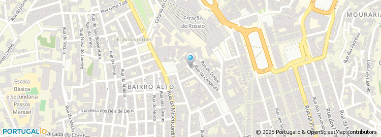 Mapa de Loving Chiado, Lda