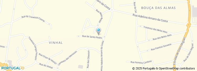 Mapa de Lucinda Freitas, Unipessoal Lda