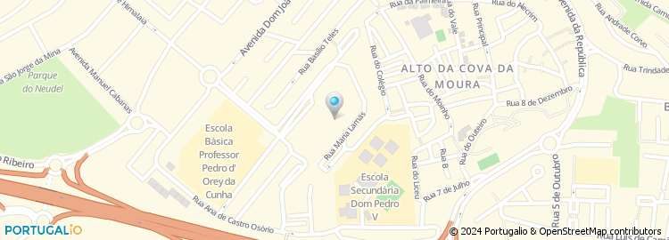 Mapa de Lucinda Porto, Lda