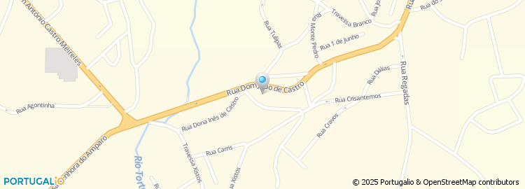 Mapa de Luís Alves & Moura Construções, Unipessoal, Lda