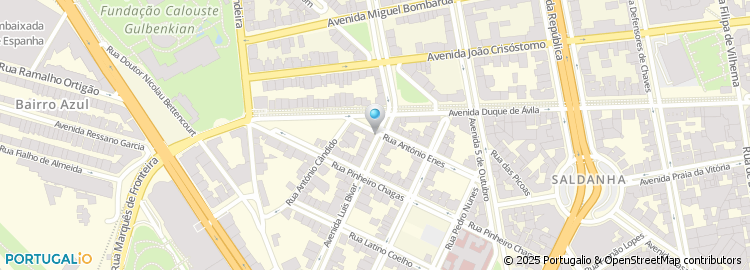 Mapa de Luis Andrade Moniz - Ginecologia e Obstetricia, Lda