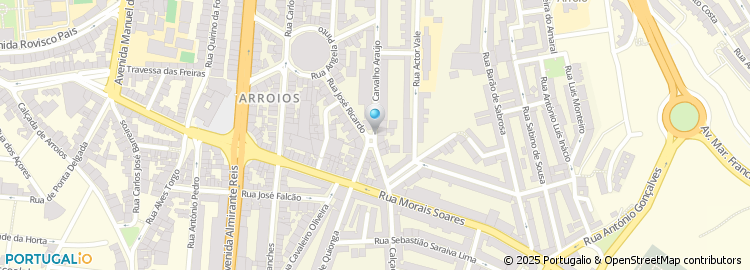Mapa de Luis Eugenio da Silva Gonçalves Carvalho