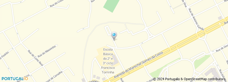 Mapa de Luís Filipe Moreira - Sociedade de Transportes, Unipessoal Lda