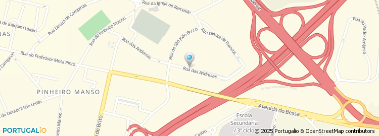 Mapa de Luis M C Milheiro Costa