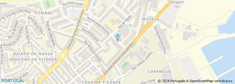 Mapa de Luis Miguel Costa dos Santos - Mediação Imobiliária, Unip., Lda