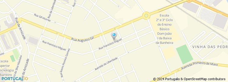 Mapa de M A Santos Pinto, Lda