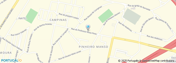Mapa de M J Gouveia Lopes