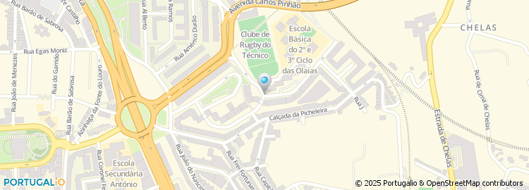 Mapa de M Manuela Damas Tiago