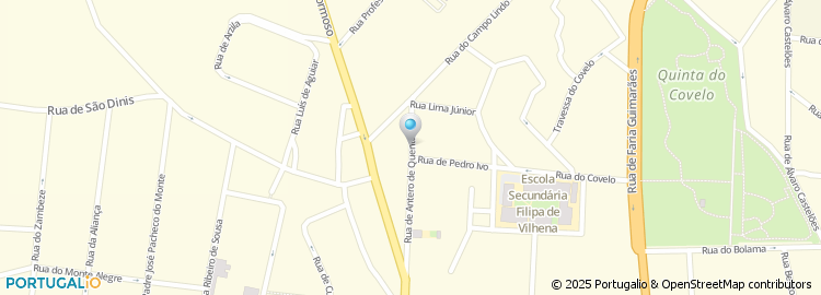 Mapa de M. Pinto Pereira & Rocha Lda