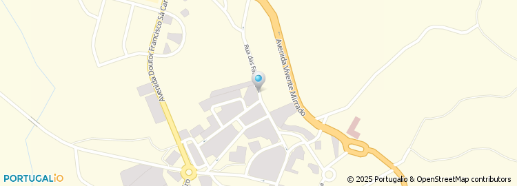 Mapa de Rua das Fábricas