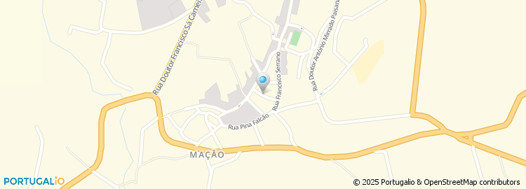Mapa de Travessa das Chãs