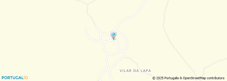 Mapa de Vilar da Lapa