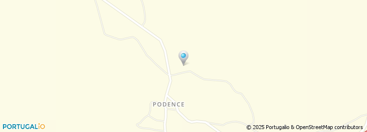 Mapa de Podence