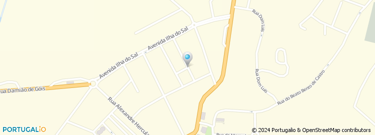 Mapa de Rua João António Afonso