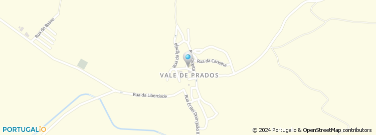 Mapa de Vale de Prados