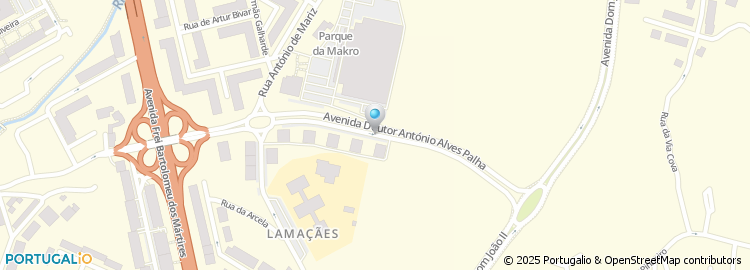 Mapa de Machado & Carreira Lda