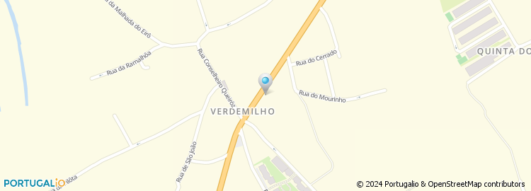Mapa de Machado & Fradinho, Lda